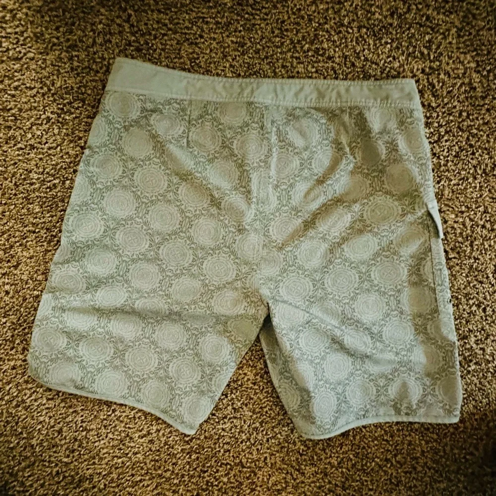 RVCA Gray Patterned Board Shorts